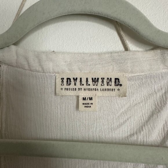 Idyllwind Lacey Embroidered Button Up Longsleeve - Picture 2 of 2